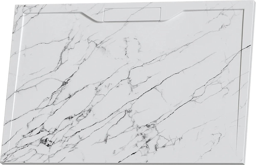 Поддон для душа RGW Stone Tray STE MW 120x80, белый мрамор