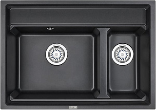 Мойка кухонная Granula Kitchen Space 7302, черный