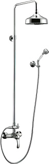 Душевая стойка Cezares Lira M-CD-01, хром