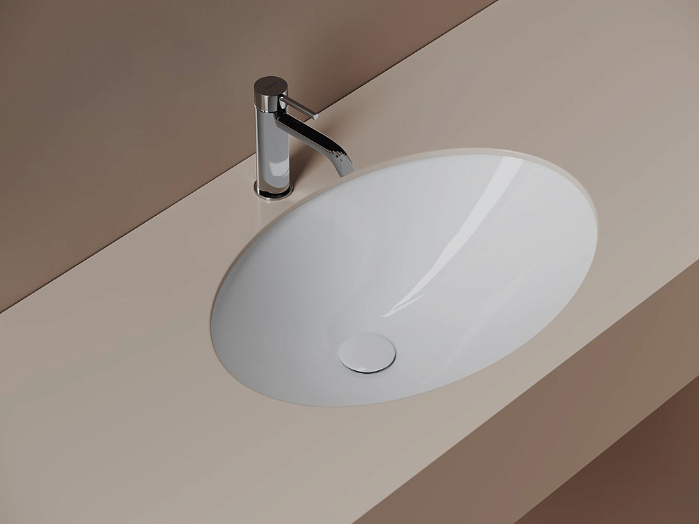 Встраиваемая раковина Ceramicanova Era CN6081 белая