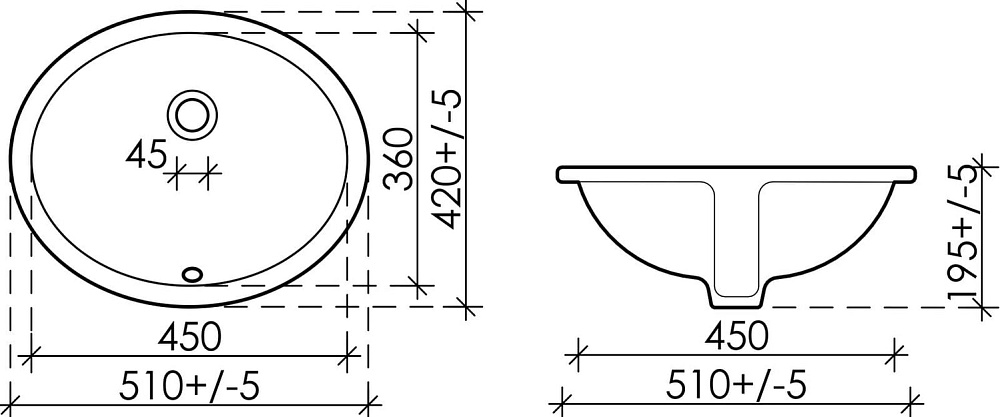 Раковина Ceramicanova Element CN6042