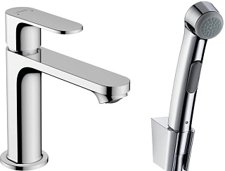 Смеситель для раковины Hansgrohe Rebris S 72215000 с гигиеническим душем, хром