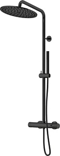 Душевая стойка Gattoni Circle One 9095/PDNO, nero opaco