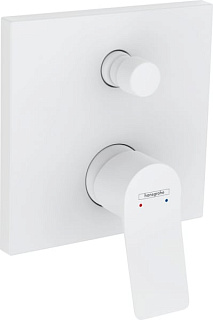 Встраиваемый смеситель Hansgrohe Vivenis 75415700 матовый белый