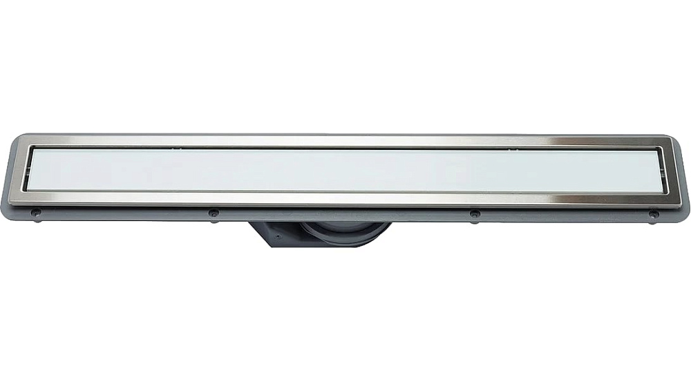 Душевой трап (лоток) Pestan Confluo Premium Line 850, белое стекло/сталь