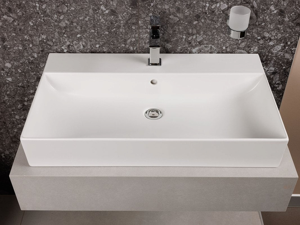 Накладная раковина Hatria Bahia_13 BH0800465011TS0 80x46 см