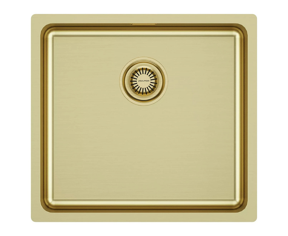 Мойка кухонная Paulmark Vista PM304844-LG, светлое золото