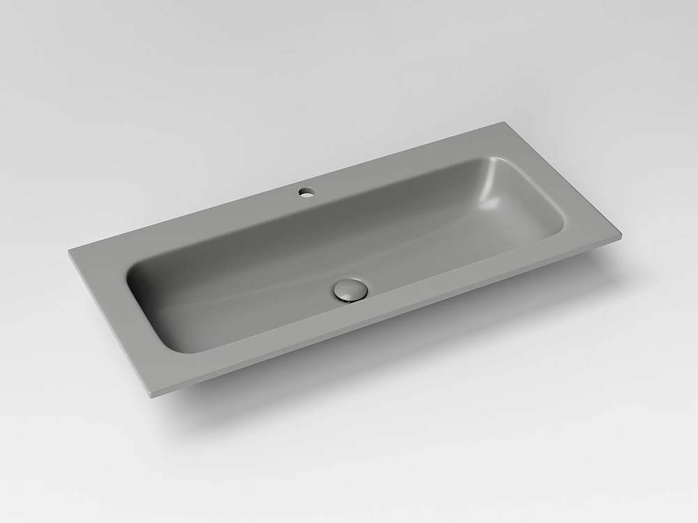 Мебельная раковина Ceramicanova Grace CN7013MH антрацит матовый