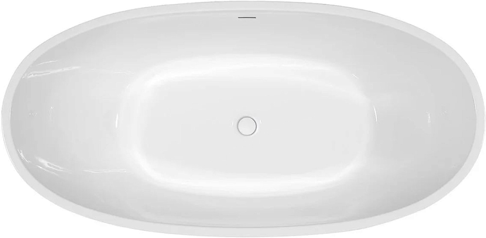 Акриловая ванна Abber 165x80 см, AB9207