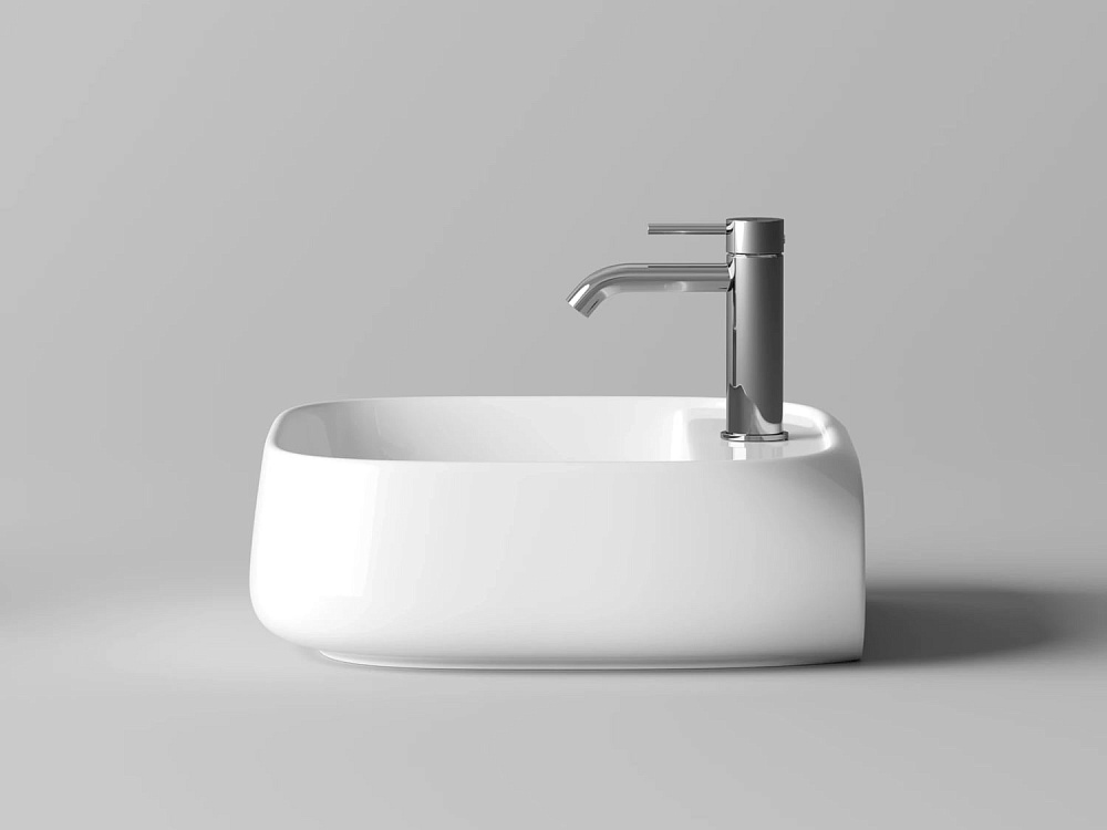 Подвесная раковина для ванной комнаты Ceramicanova Fonte CN5051, белый
