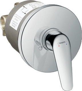 Встраиваемый смеситель Hansgrohe Novus 71068000 С ВНУТРЕННЕЙ ЧАСТЬЮ