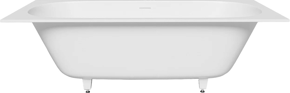 Ванна из искусственного камня Salini Ornella Axis Kit S-Stone 190x90 см, встраиваемая, матовая белая