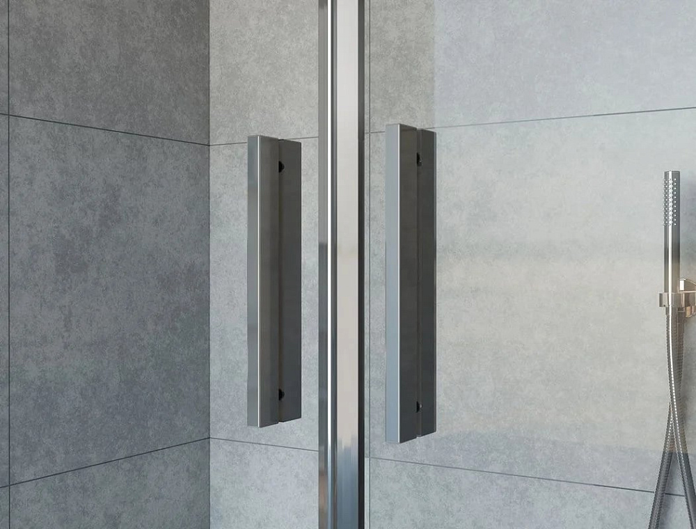 Душевая дверь Vincea Garda VDS-1G2170CLG, 1700, брашированное золото, стекло прозрачное