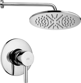 Душевой комплект Paffoni Light KITLIG011CR С ВНУТРЕННЕЙ ЧАСТЬЮ, хром