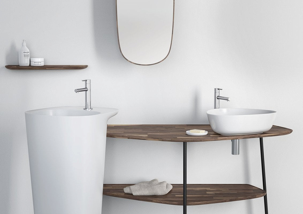 Накладная раковина VitrA Plural Plural 7812B401-0016 матовая белая