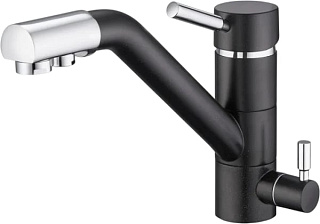 Смеситель для кухни Emar Quartz 3008 морион