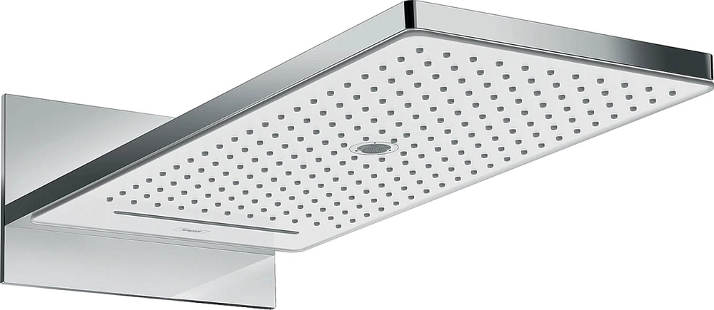 Верхний душ Hansgrohe Rainmaker Select 580 3jet 24011400 EcoSmart, белый, хром