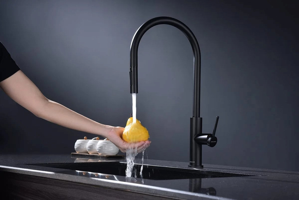 Смеситель для кухни Paulmark Senso Se215180-AN антрацит