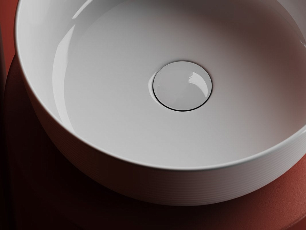 Накладная раковина Ceramicanova Element CN6073 белая глянцевая