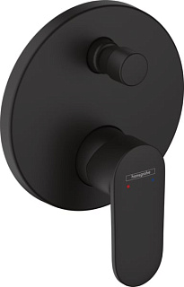 Встраиваемый смеситель Hansgrohe Vernis Blend 71466670 матовый черный
