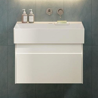 Тумба под раковину без столешницы KERAMA MARAZZI Logica 70 подвесная, белоснежная