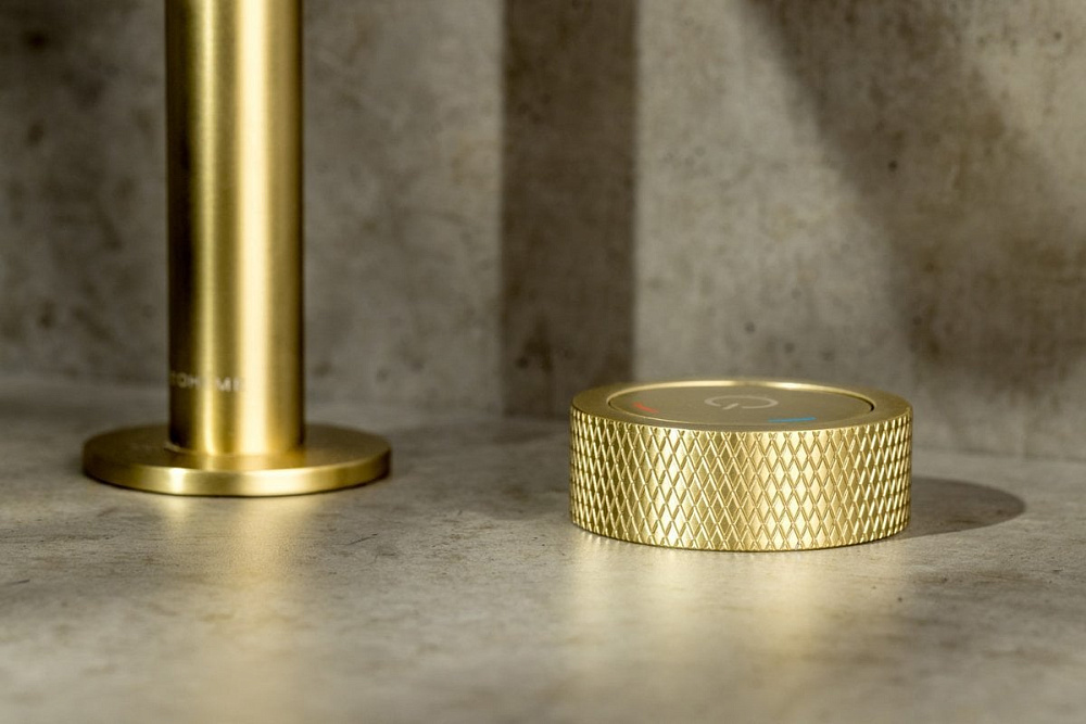 Смеситель для раковины Boheme Tech 158-MG matt gold