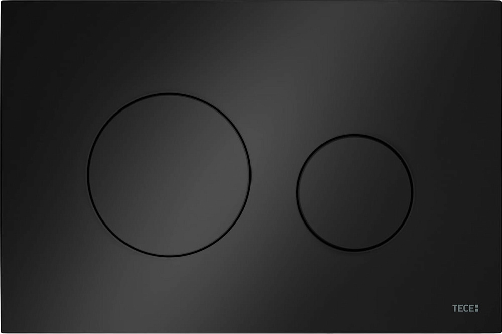 Кнопка смыва TECE Loop 9240924 черная глянцевая