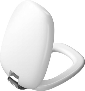 Крышка-сиденье VitrA Plural 126-401-009 с микролифтом, матовая белая