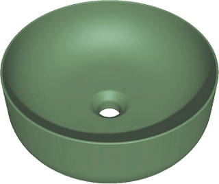 Накладная раковина Kerasan Nolita 534411*0 40 см, verde muschio