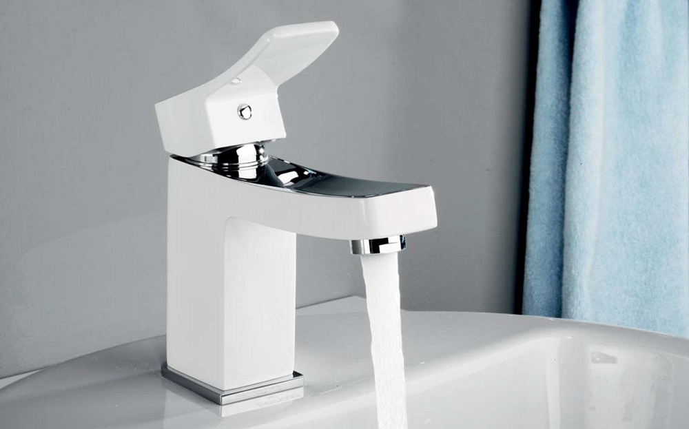 Смеситель для раковины Wasserkraft Aller 1063WHITE