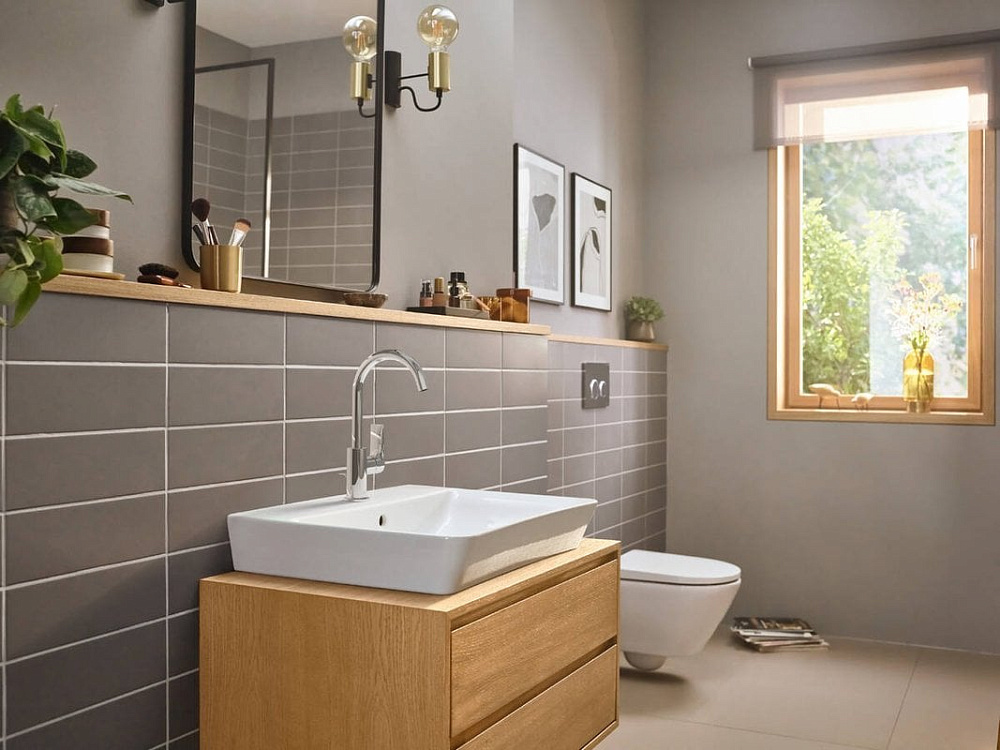 Смеситель для раковины Hansgrohe Rebris E 72576000 хром