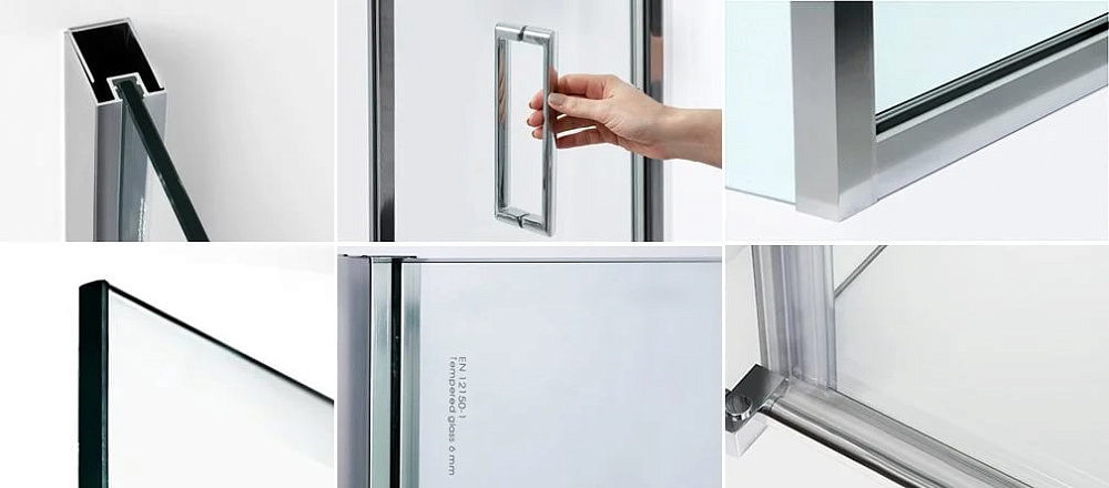 Душевой уголок Wasserkraft Salm 27I02 80x80 см