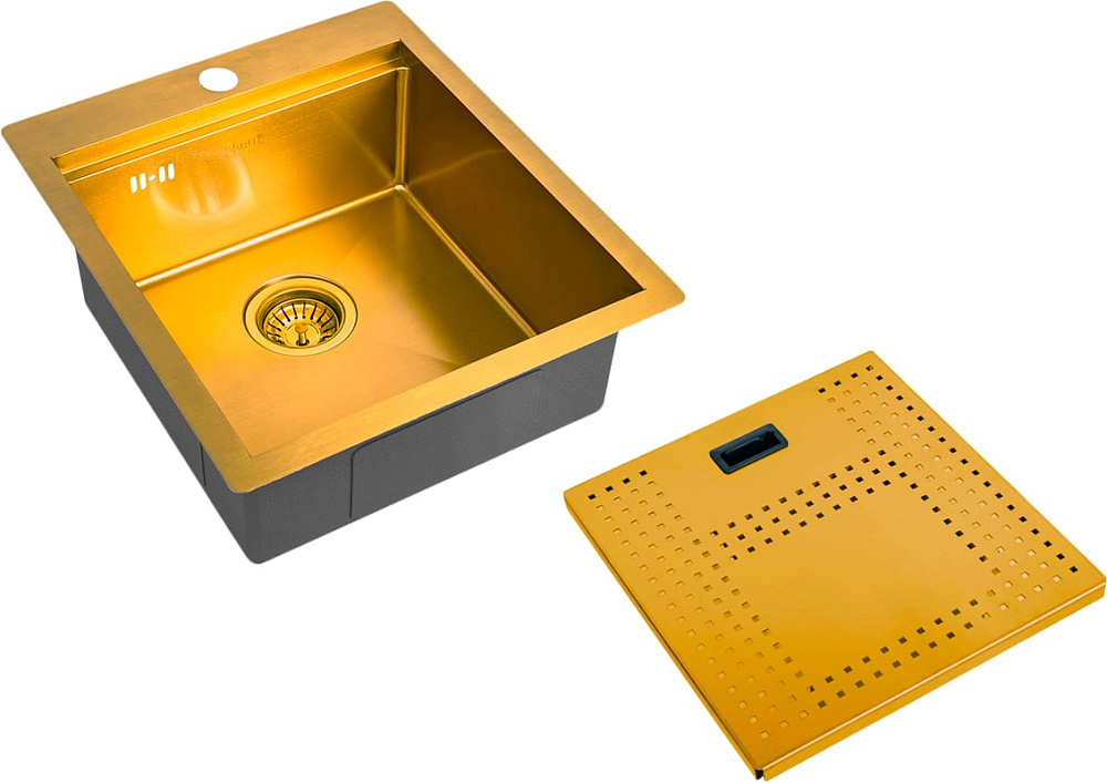 Мойка кухонная Zorg Master N-4552 Bronze