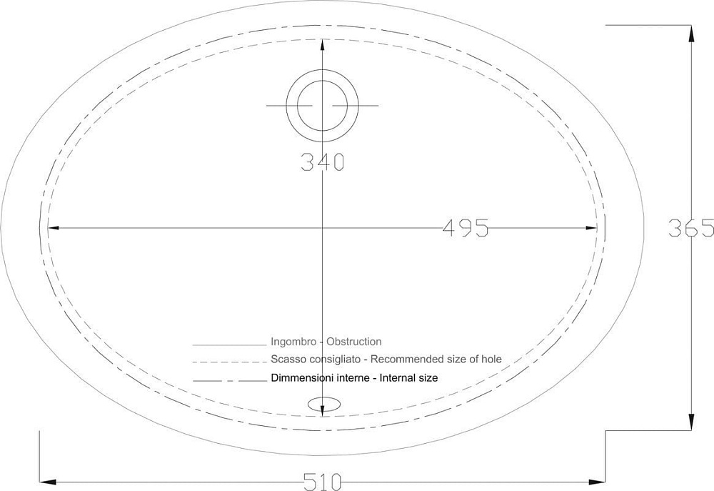 Раковина ArtCeram Diana DIL001