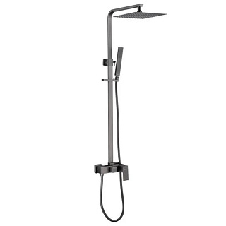 Душевая стойка Abber Daheim AF8220NG, никель