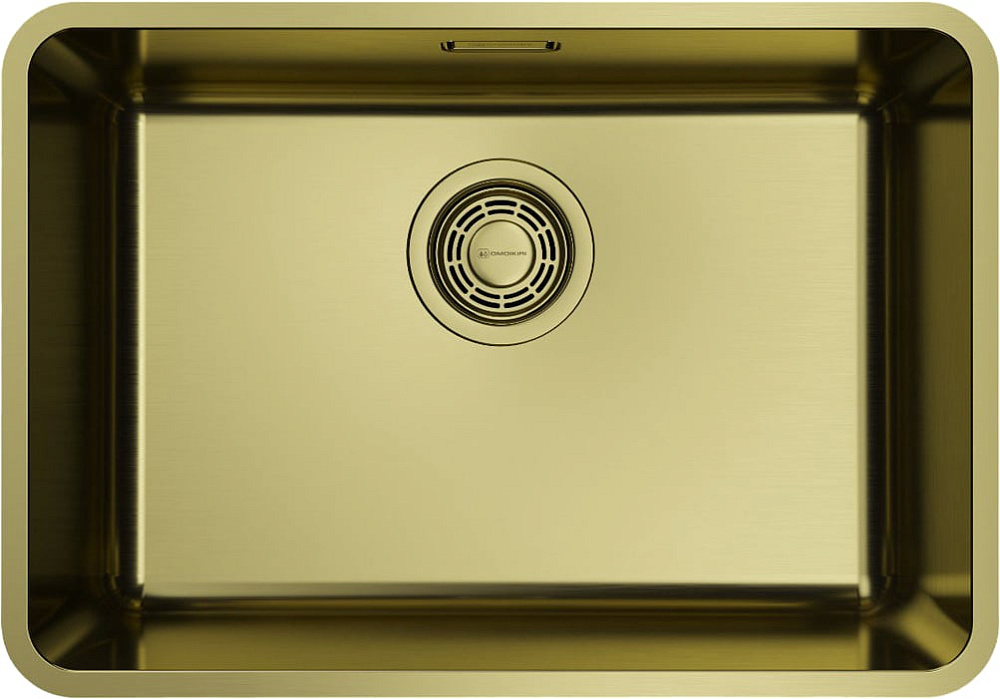 Мойка кухонная Omoikiri Omi 53-U/I Ultra Mini-LG светлое золото