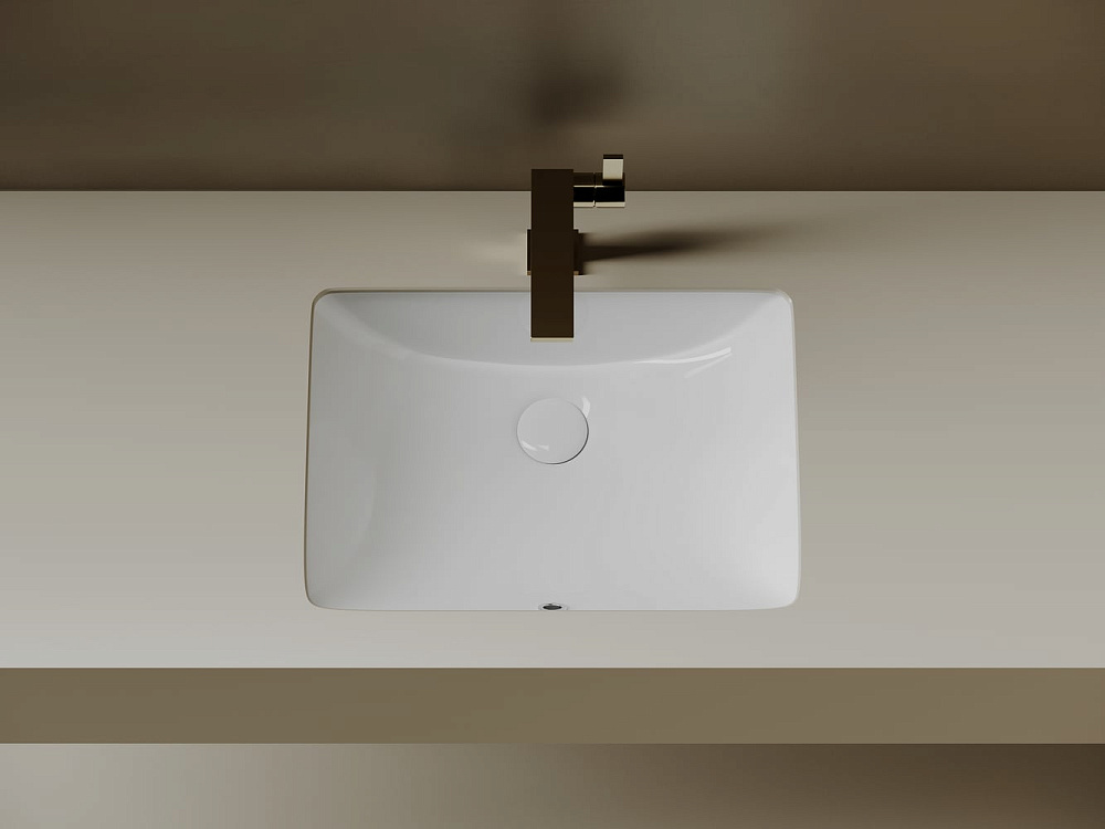 Встраиваемая раковина Ceramicanova Era CN15001 белый