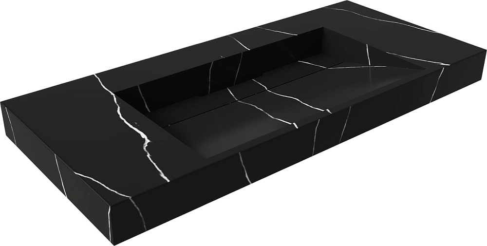 Раковина Armadi Art Flat Nero Marquina 100