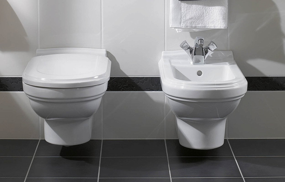 Унитаз подвесной Villeroy & Boch Hommage 6661 B0 R1
