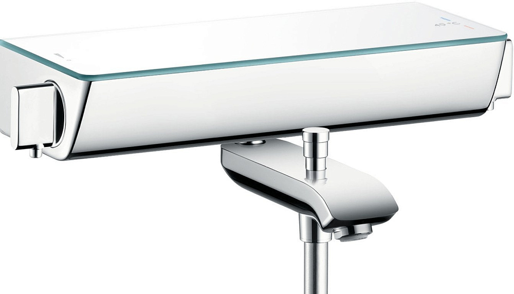 Термостатический смеситель Hansgrohe Ecostat Select 13141400, для ванны с душем