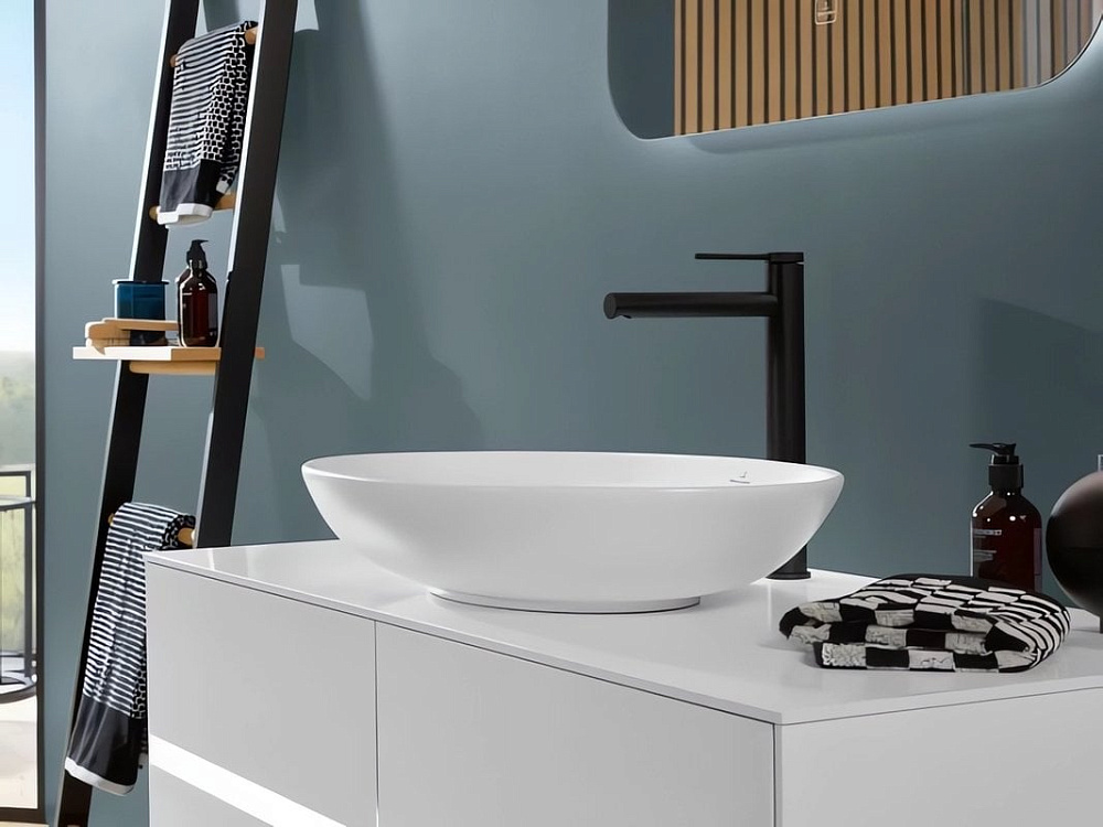Накладная раковина Villeroy & Boch Loop & friends 4A450001 альпийский белый