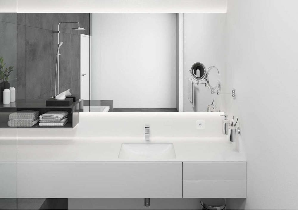 Смеситель для раковины Hansgrohe Vernis Shape 71591000 хром