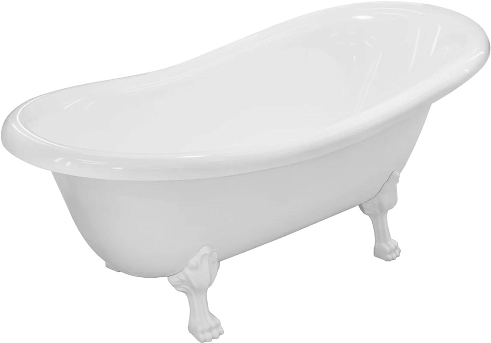 Ванна из искусственного камня Эстет Марсель ФР-00006516 170x80 см, правая, отдельностоящая, белая, о