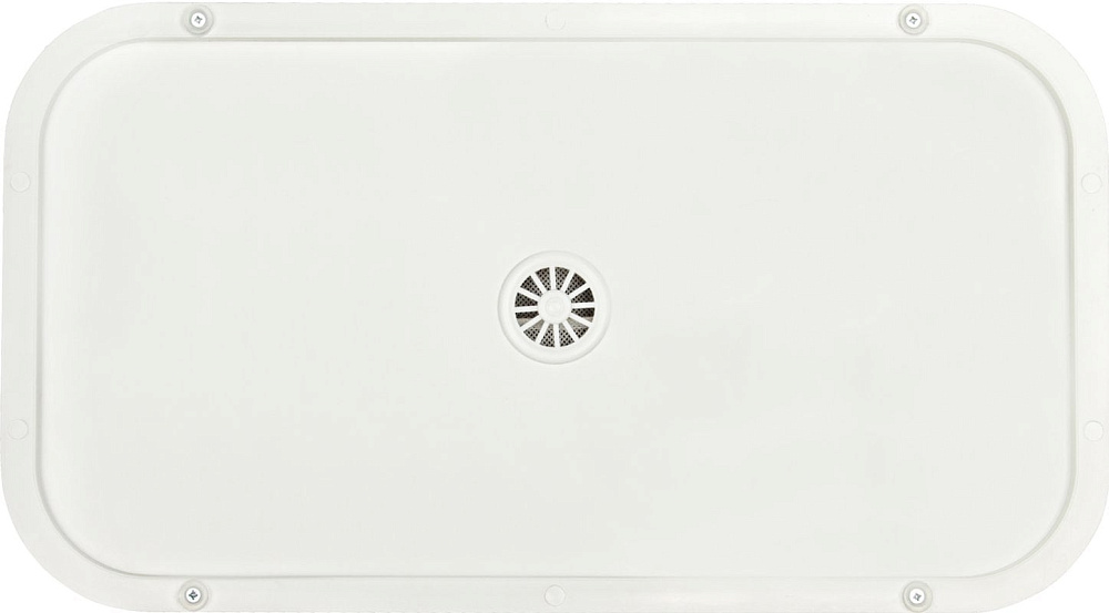 Корзина для белья Geralis PWH-B белая, хром, стандартная