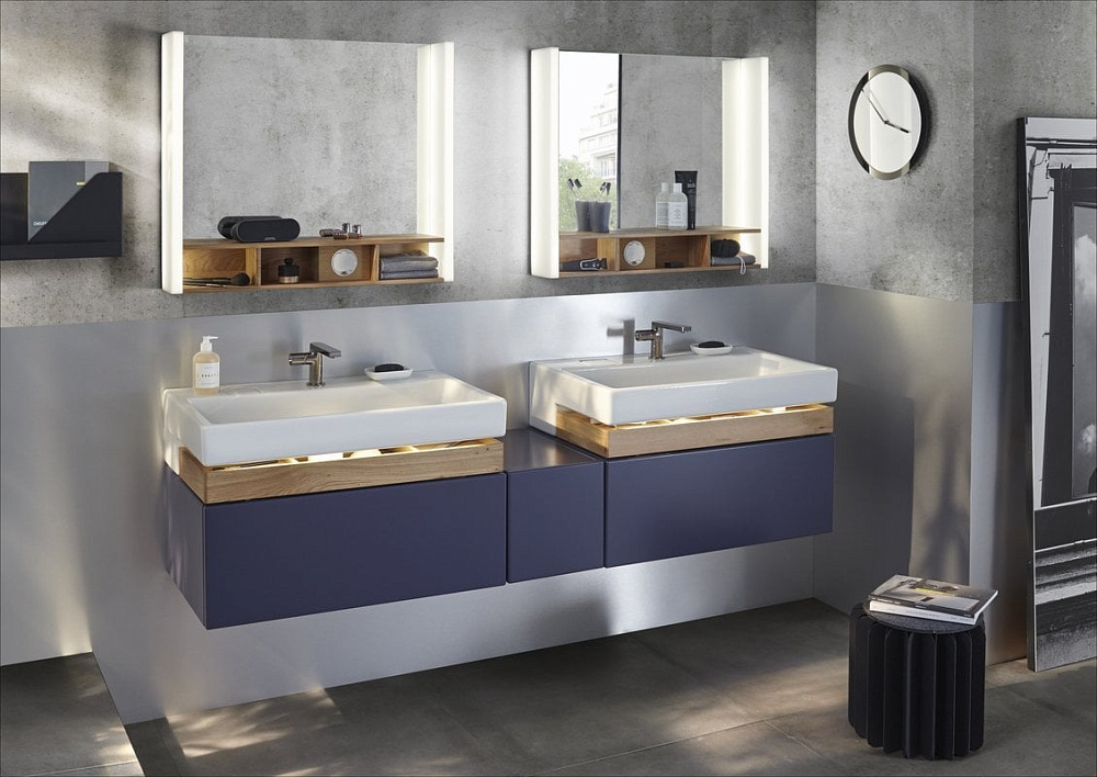Зеркало Jacob Delafon Terrace EB1181 80 с полкой