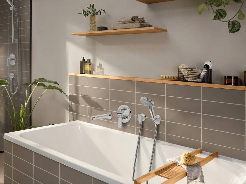 Встраиваемый смеситель Hansgrohe Rebris E 72468000, хром