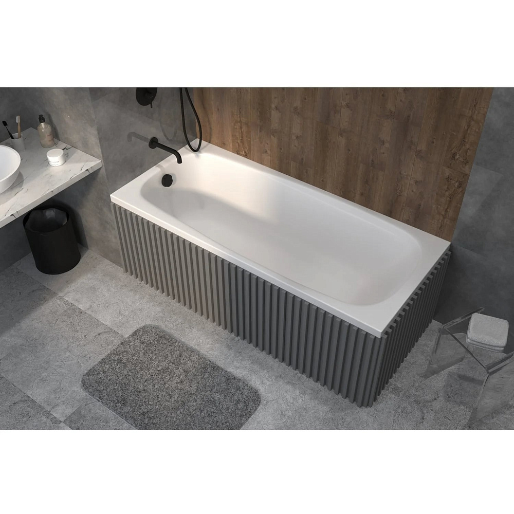 Акриловая ванна WHITECROSS Layla 170x75 см, 0102.170075.100