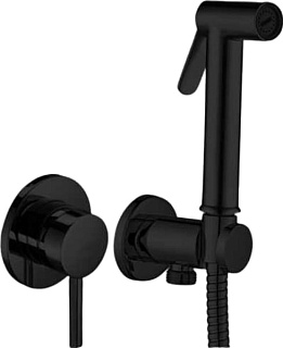 Гигиенический душ Paffoni Light KITDUP110NO со смесителем, С ВНУТРЕННЕЙ ЧАСТЬЮ