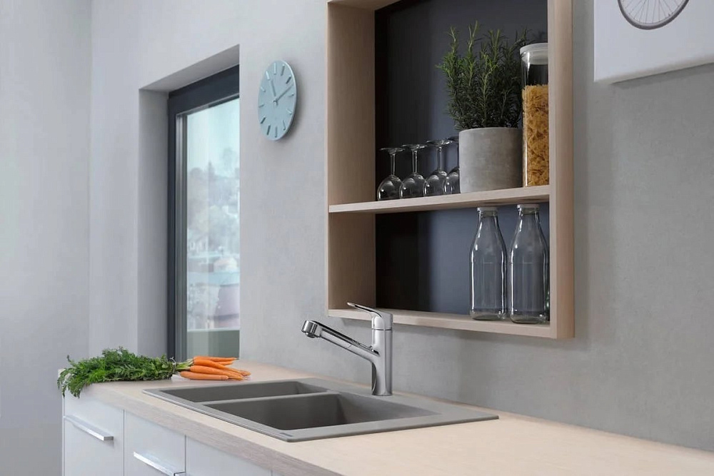 Смеситель для кухни Hansgrohe Focus M43 71842000 хром