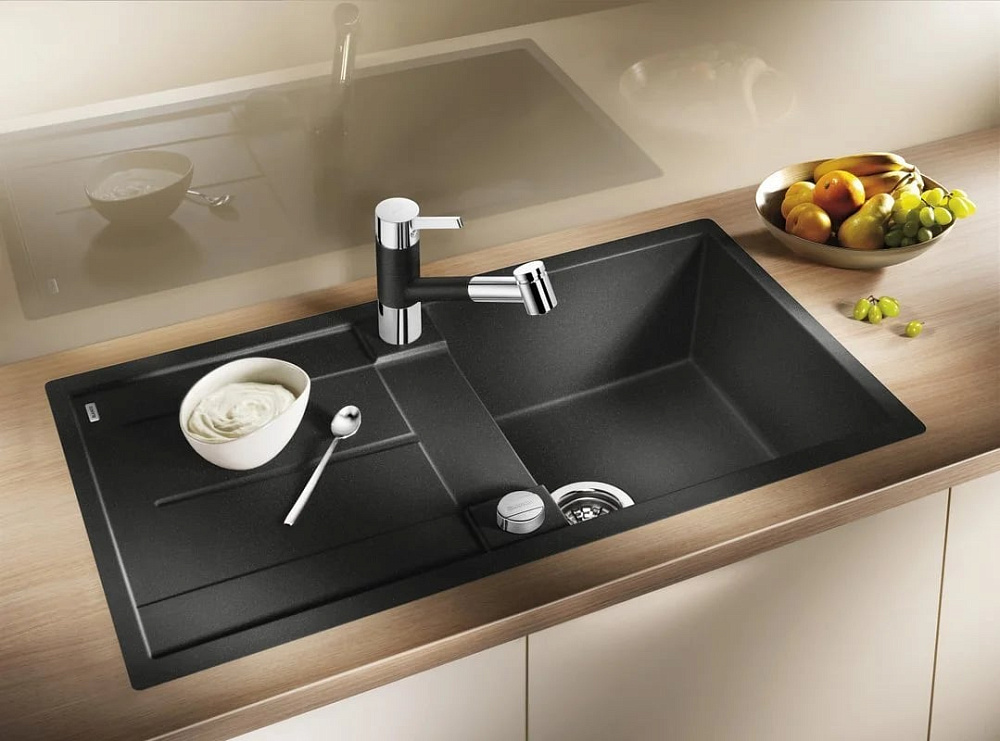 Смеситель для кухни Blanco Tivo-S Silgranit 517610